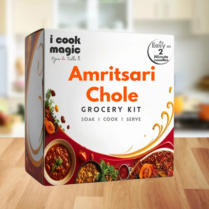 Amritsari Chole Grocery Kit packet