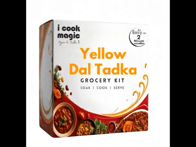 Yellow Dal Tadka Grocery Kit