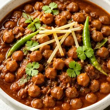 Amritsari Chole cooked at home