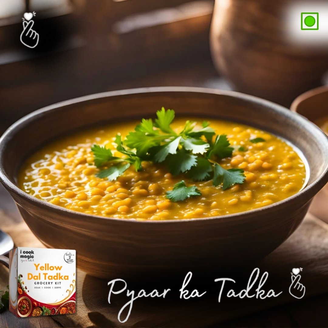 Yellow Dal Tadka Grocery Kit