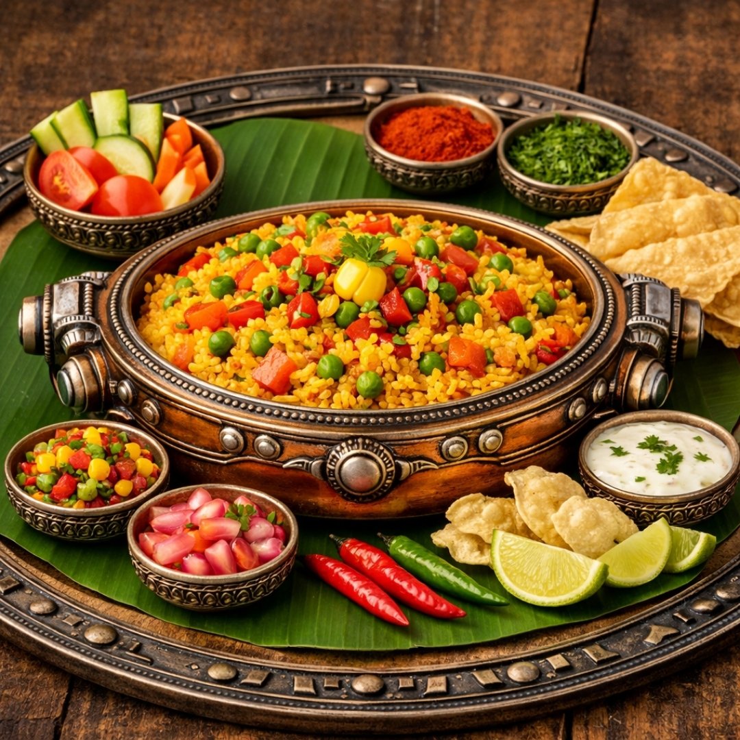 Jain Comfort Bowl Tawa Pulao