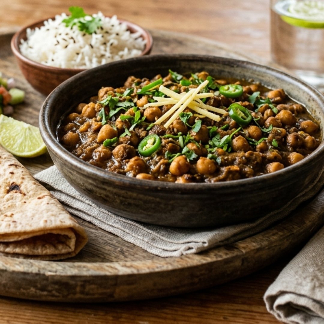 Oil Free Comfort Bowl Bombay Chole