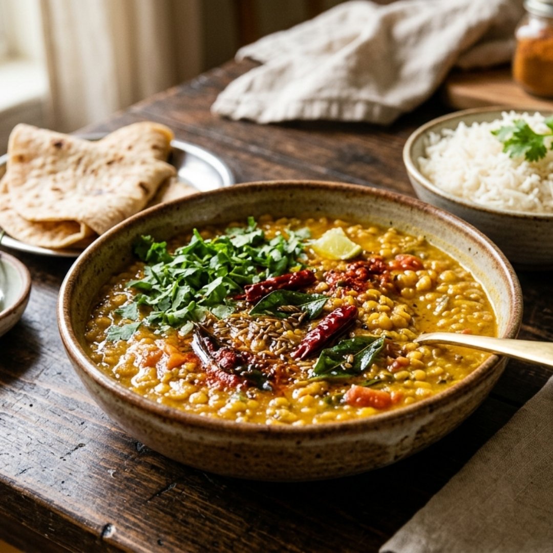 Vegan Comfort Bowl Home Style Dal